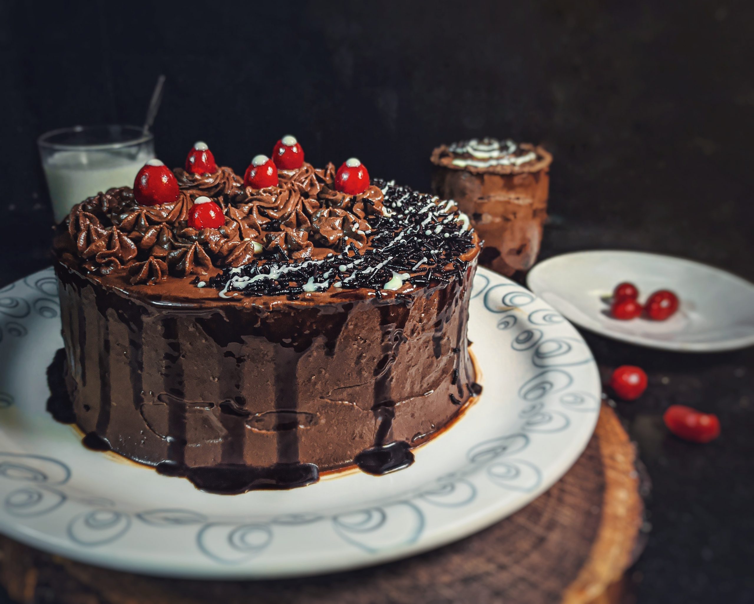 Freshly baked everyday cake prepared with quality ingredients and finished with a smooth layer of cream